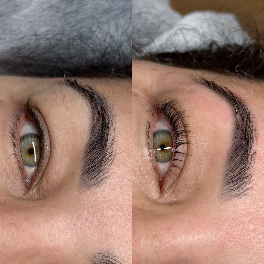 Lifting de cils résultat — Studio Bonita Montréal