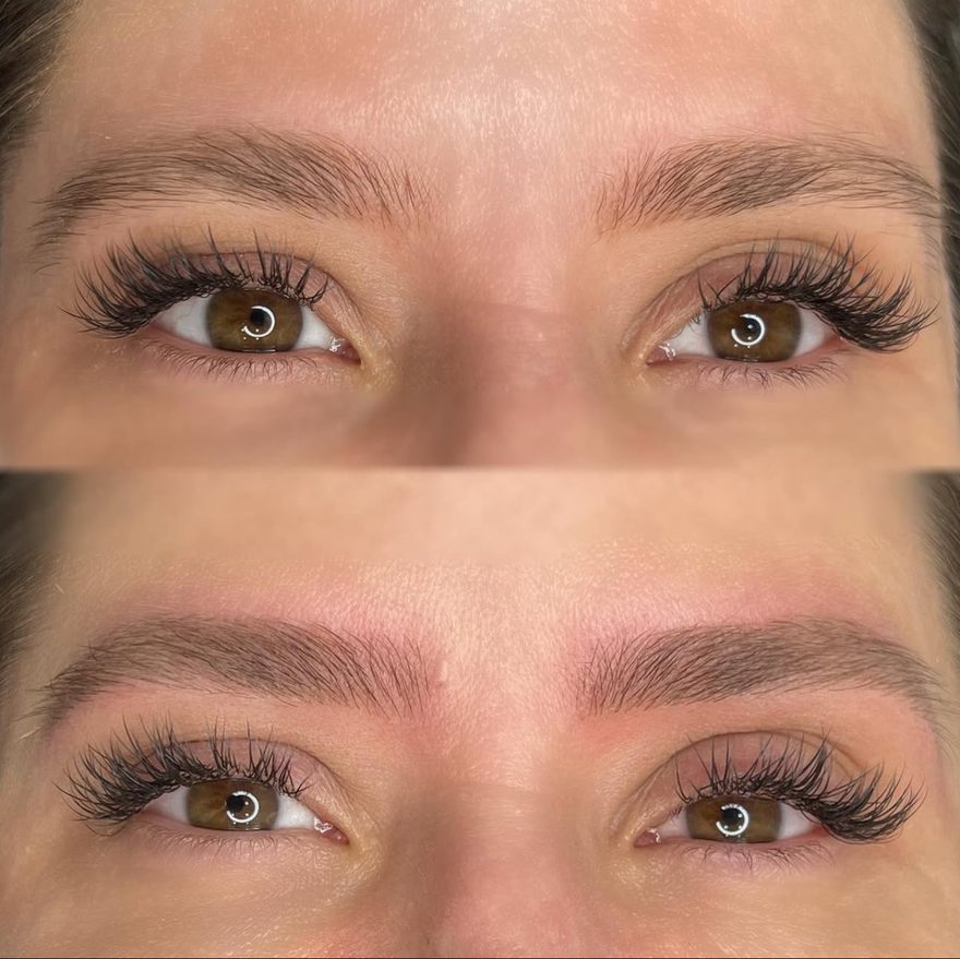 Résultat nanoblading deux sourcils
